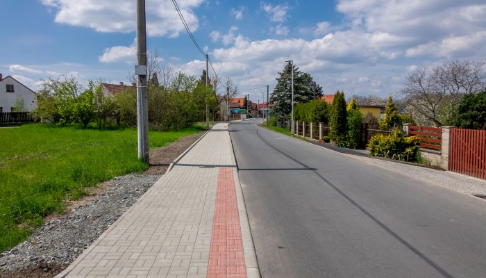 Rekonstrukce ulice Čenkovská - etapa 1- Hotovo